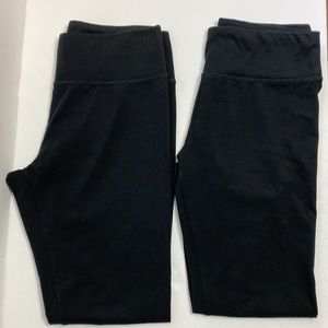 Aerie Chill. Play. Move Leggings 2 Pair Black